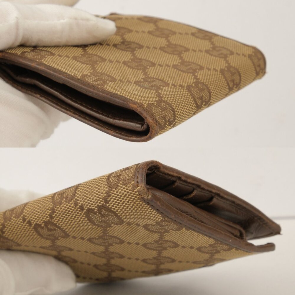 Gucci GG Canvas Monogram Bifold Wallet, Brown/Tan - Picture 3 of 12